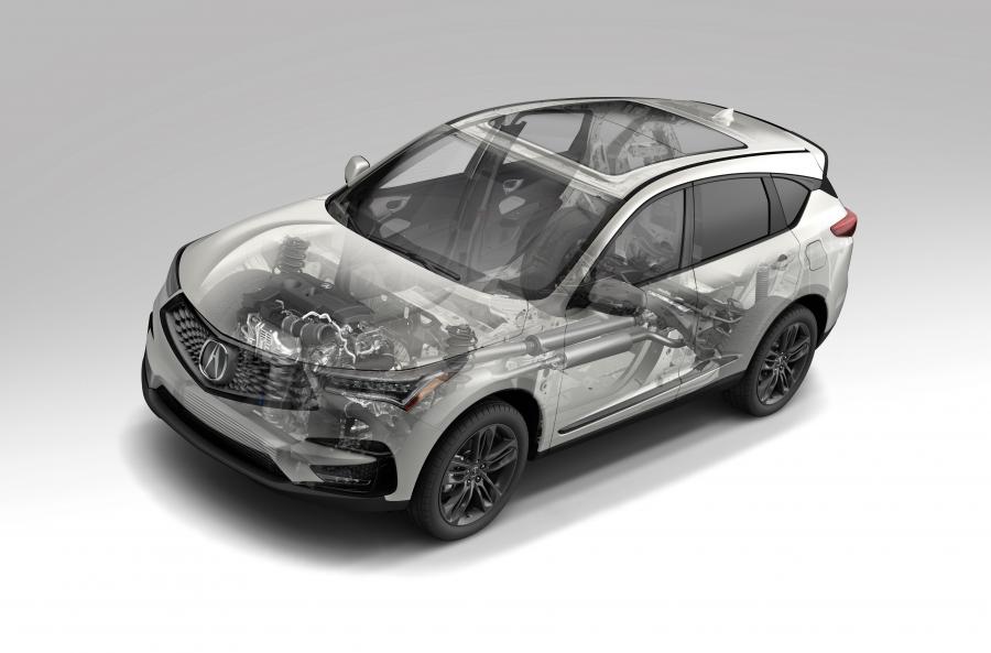 Схема Acura RDX A-Spec 2018 года  (фото 54 из 54)